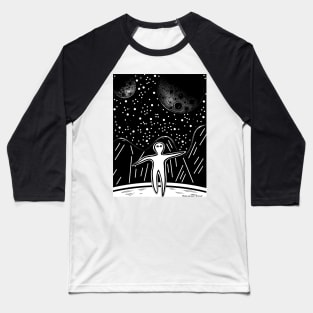 Two Moons Baseball T-Shirt